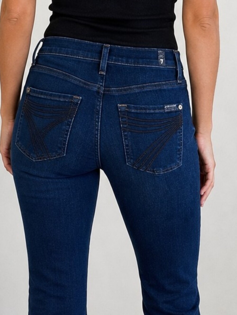7FAMK Seven for All Mankind DOJO trouser jeans RU115Y005 flares wide leg 27x35L